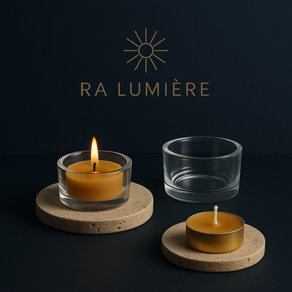 Glazen Houder voor Theelichtjes